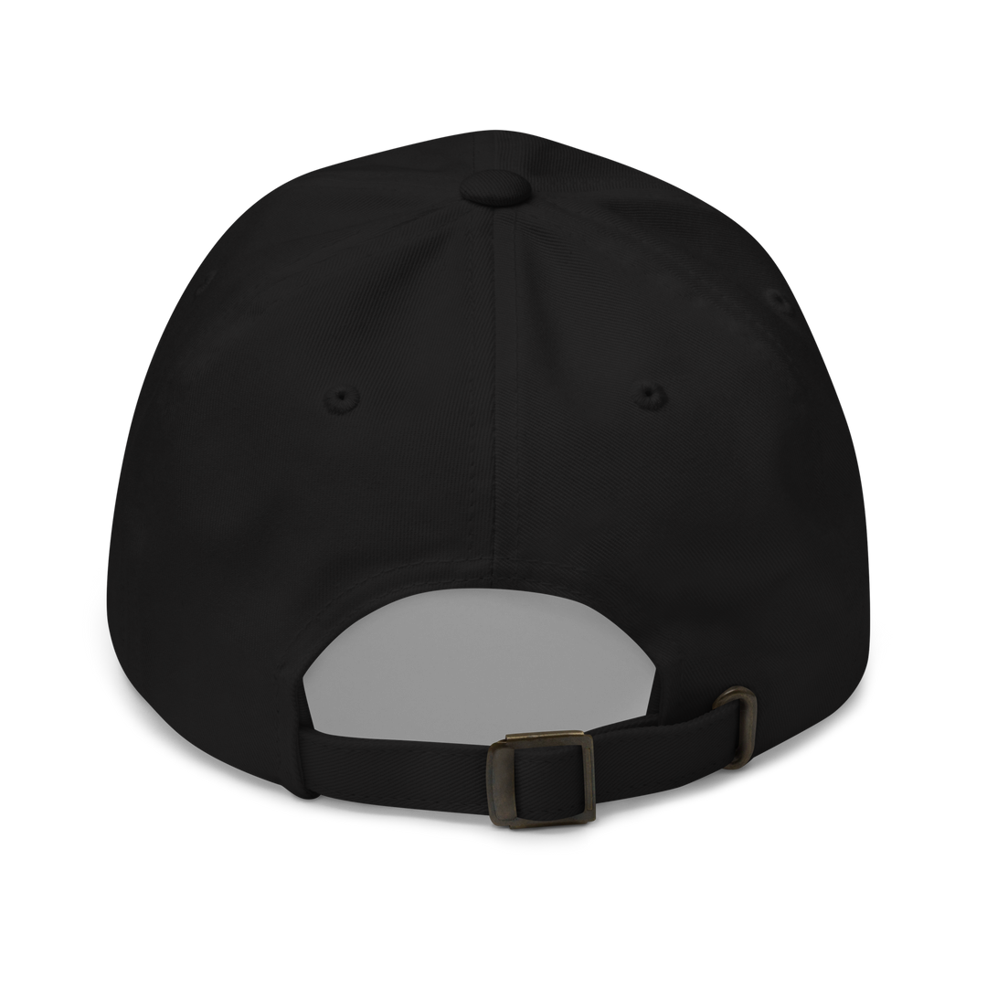 Embroidered Baseball Cap - Black